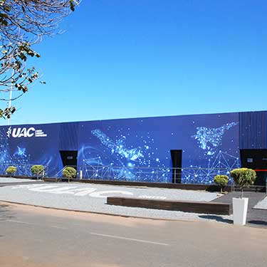 UAC (Russia) Chalet at Aero India, Bangalore, India